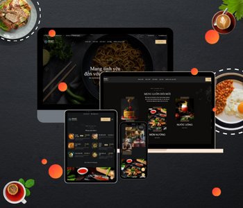 Thiết kế website nhà hàng, gym chuyên nghiệp đẹp mắt tại Pháo Đài Việt